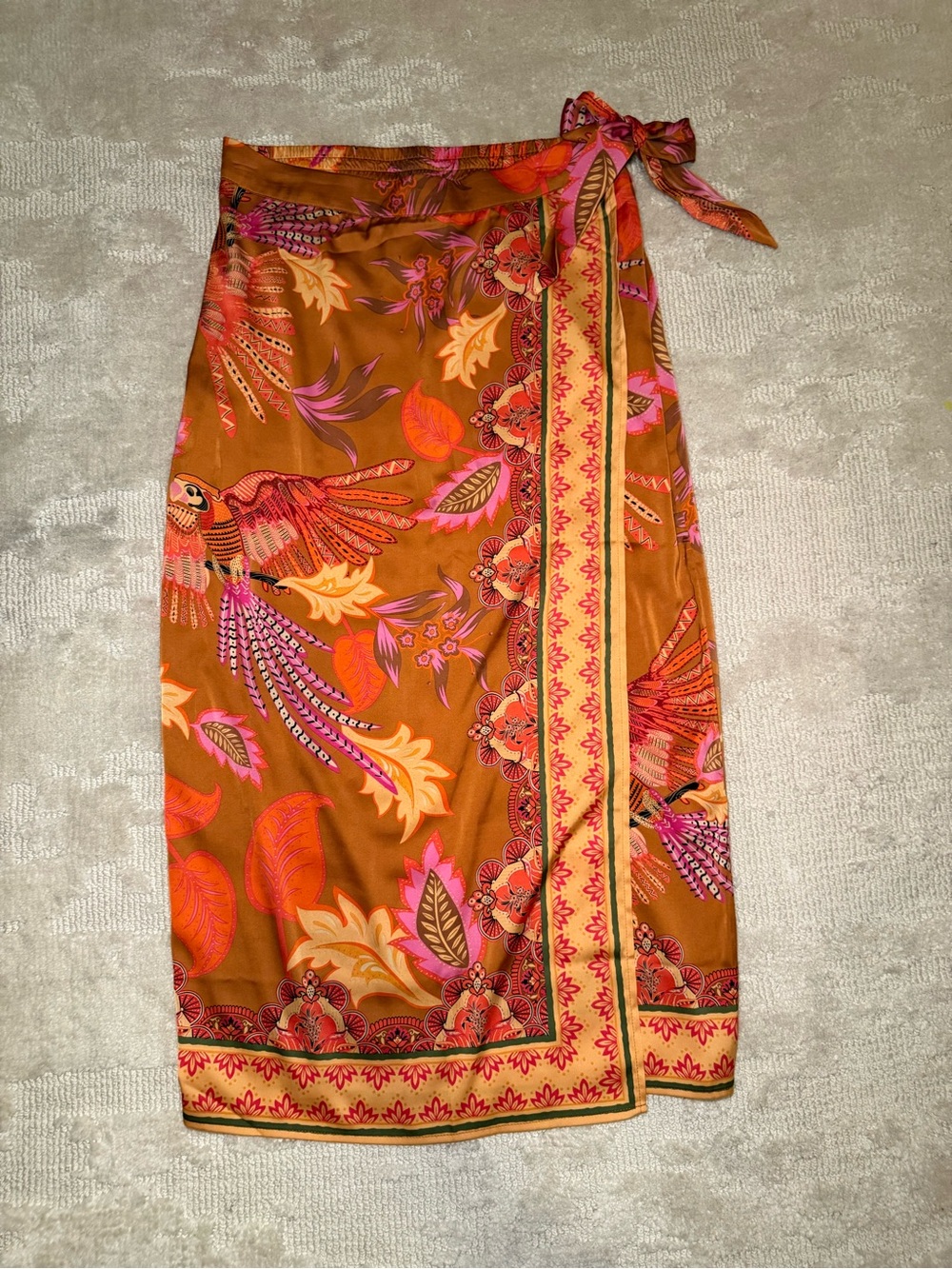 Rachel Zoe Faux Wrap Skirt - M